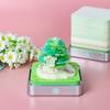 Drop Shipping Sticky Notes Memo Pad 365 Year Calender Green Sakura Tree House Design Paper Notepad Sticky Calender for New Year