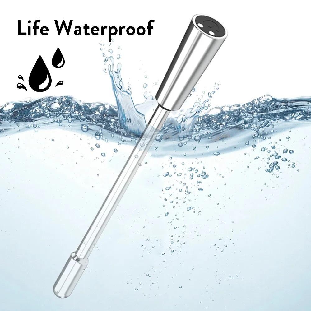 7-скоростной металлический уретральный пенисный плаг вибрация мужской нержавеющий пенисный плаг катетер дилататор вибратор вставка секс-игрушка для мужчины