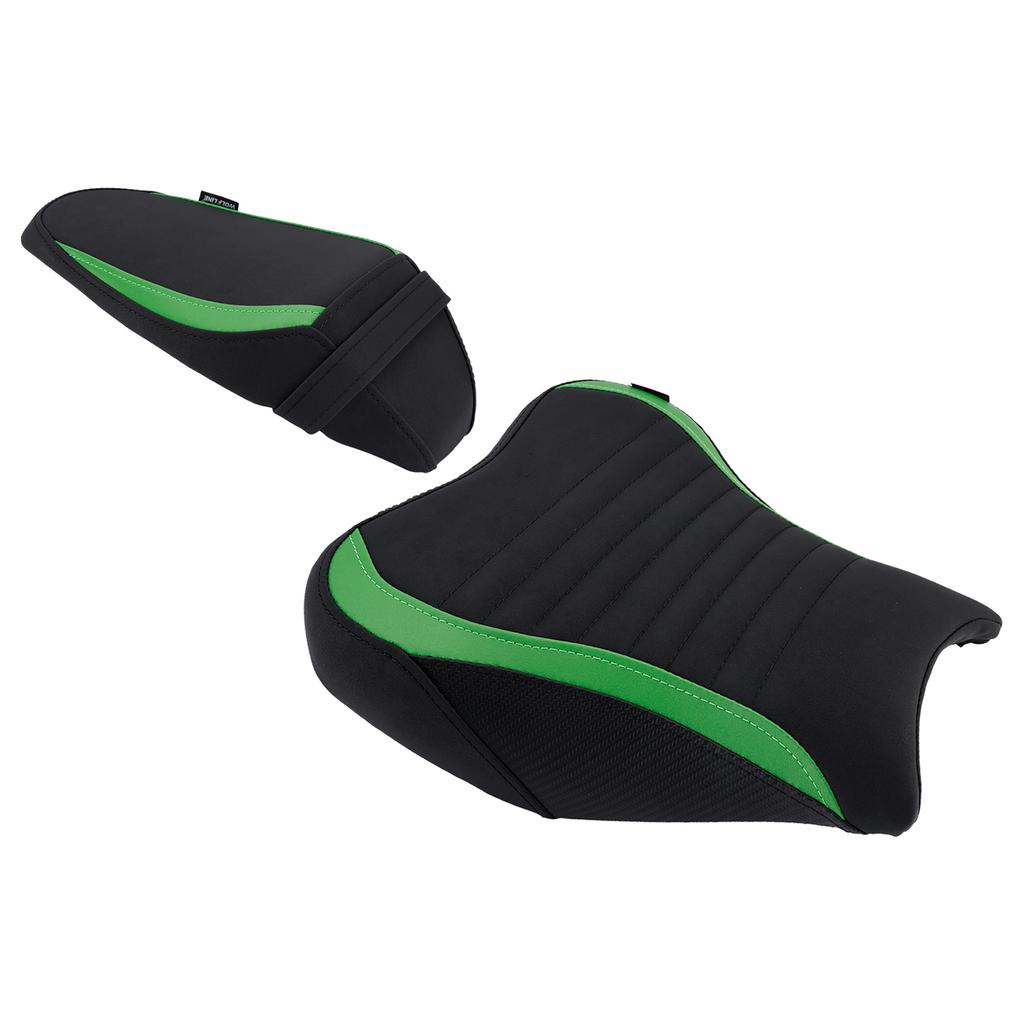 Rider Passenger Seat Front Rear Cushion Black Fit For Kawasaki Ninja Z900 17-24