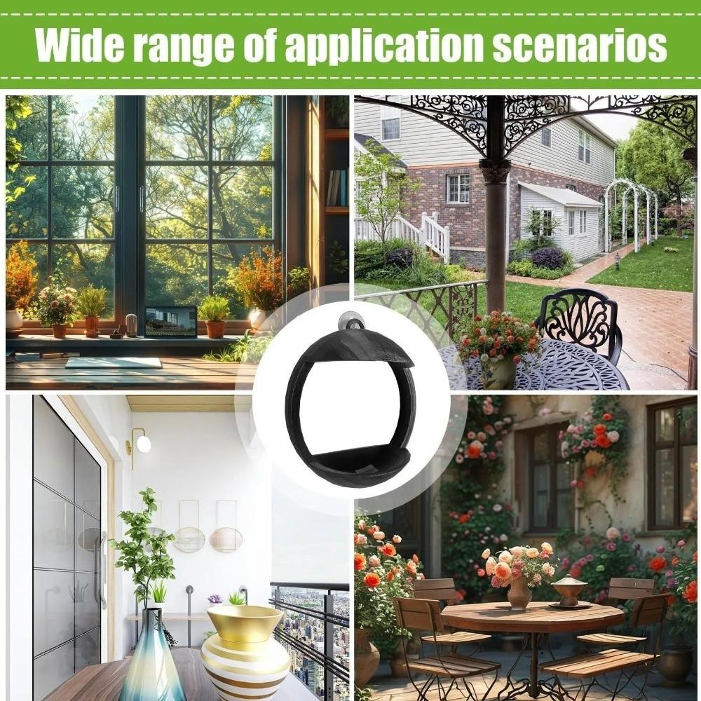 Suction Cup Bird Feeder House Open Tray Birding Box Window Bird Feeder  Patio Watching