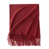 Cashmere Feel Scarf Autumn and Winter Korean Imitation Cashmere Girls High End Shawl Warm Scarf