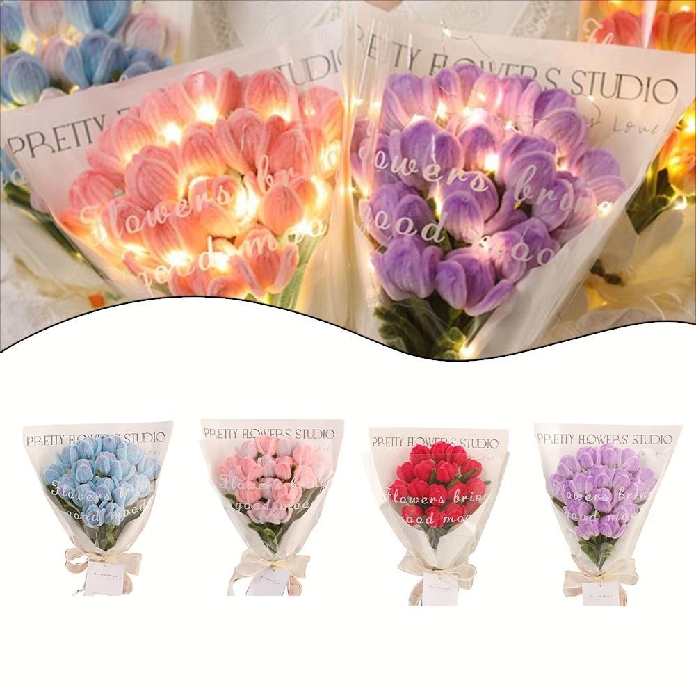 Удивительный набор для декорирования в виде скрученного тюльпана, созданный для семейного веселья и творчества