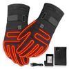 Electric Heated Gloves Battery Powered Hand Warmer For Hunting Fishing Skiing Motorcycle Cycling with 2pcs 4000mah Battery