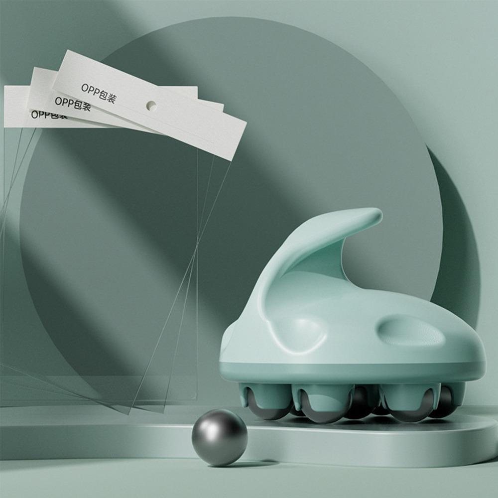 Ручной массажер с 7 шариками, металлический ролик 360 градусов, лифтинг лица, массаж против целлюлита, магнитные шарики, облегчение мышечной боли, массаж