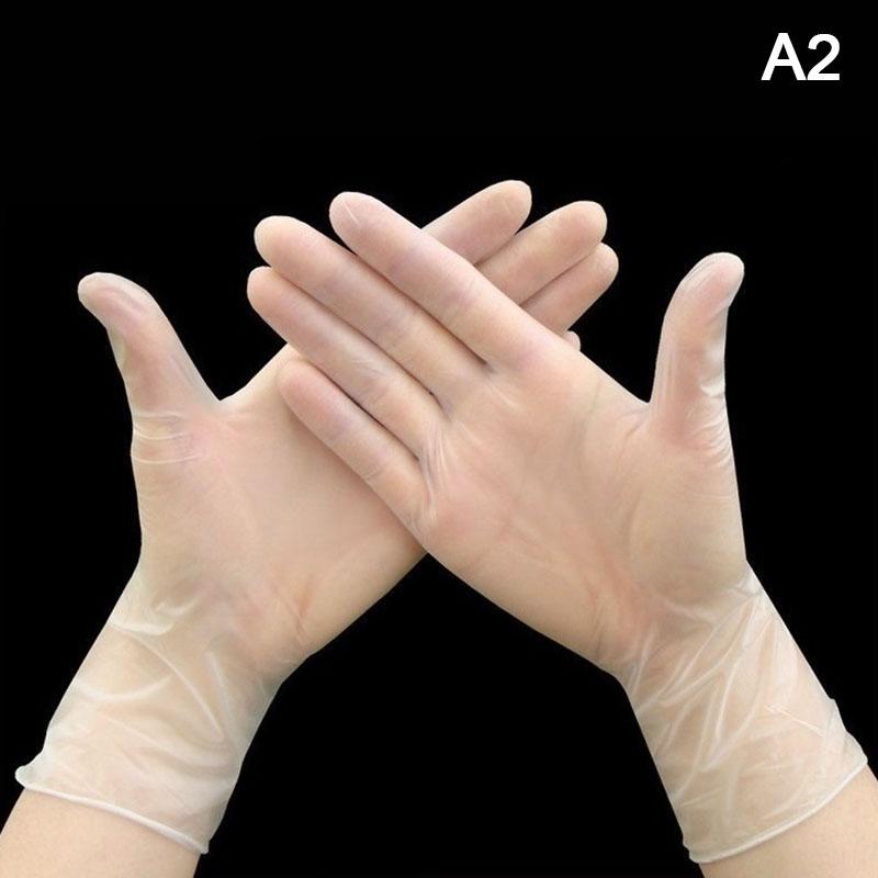 100PCS Disposable Food Plastic Gloves Kitchen Accessories for Restaurant BBQ