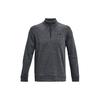 Fleece Sweatshirts Men's Dark Gray Stand Collar Moderate Regular Unisex 1373358-012