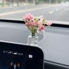 Ваза Babysbreath Jasmine Mini Car Accessories Красивые украшения для консоли Подарки для автомобиля