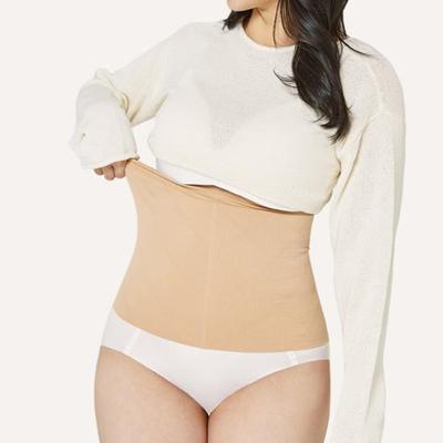 Skinny Five Коррекция жира на животе Body Shaper Belly Band (Кожа, черная)