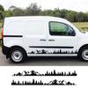 Наклейки на боковую дверь автомобиля Для Renault Kangoo 1 2 3 4x4 MK1 MK2 MK3 Фургон Графика Гора Дерево Виниловые Наклейки Аксессуары для тюнинга авто