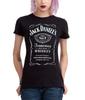 Виски Jack Daniels Old No. 7 Tennessee Label Футболка для юных девушек