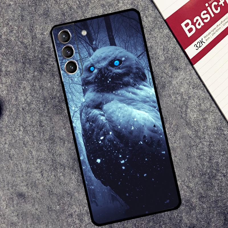Чехол Животное Сова Для Samsung Galaxy S25 S26 Ultra S20 S22 S23 S24 Ultra S21 Plus S10 S25 FE Чехол