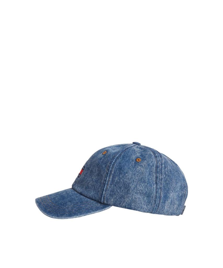 (Томми Хилфигер) TOMMY HILFIGER [Эксклюзив онлайн] Унисекс Джинсовая кепка Heritage AW18836 БЕСПЛАТНО Индиго Синий 1A4