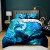 Bedding Queen 3D Mythical Dragon Comfortable Duvet Quilt Cover Pillowcase Bedding Set Children Bedroom Decoration Home Textile