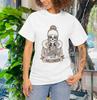 Just Waiting for Halloween Png, Skeleton Shirt, Vintage Halloween T-Shirt