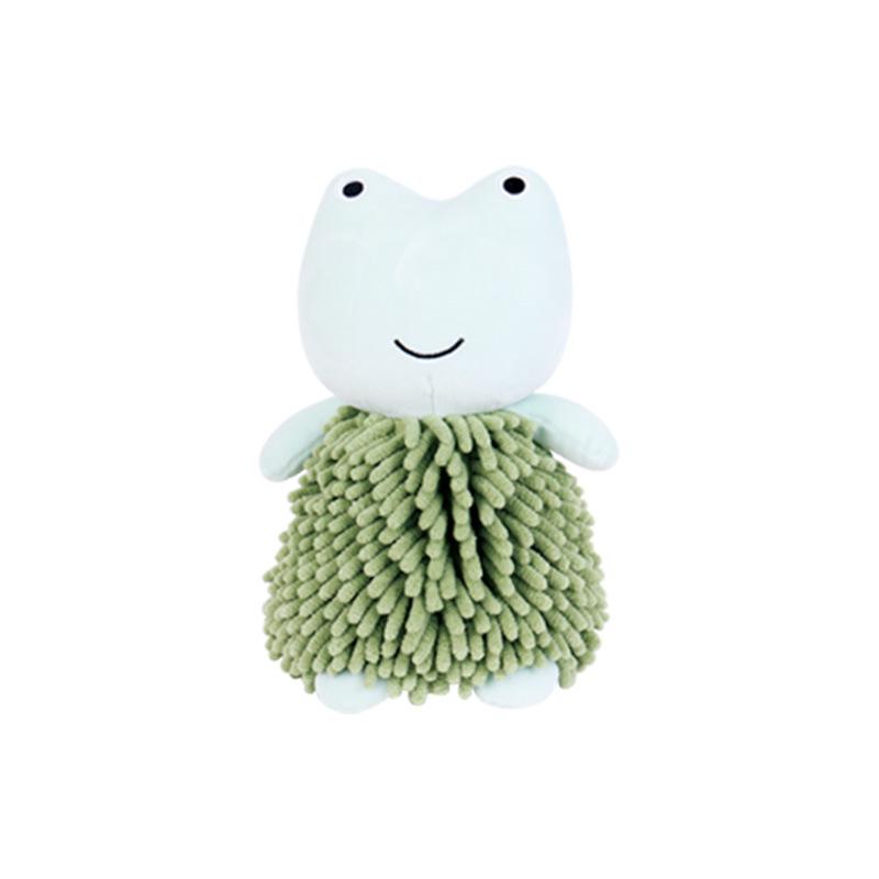 Cartoon Animal Shenier Hand Towel 2-in-1, Children and Adults Thick and Cute Hanging Hand Towel