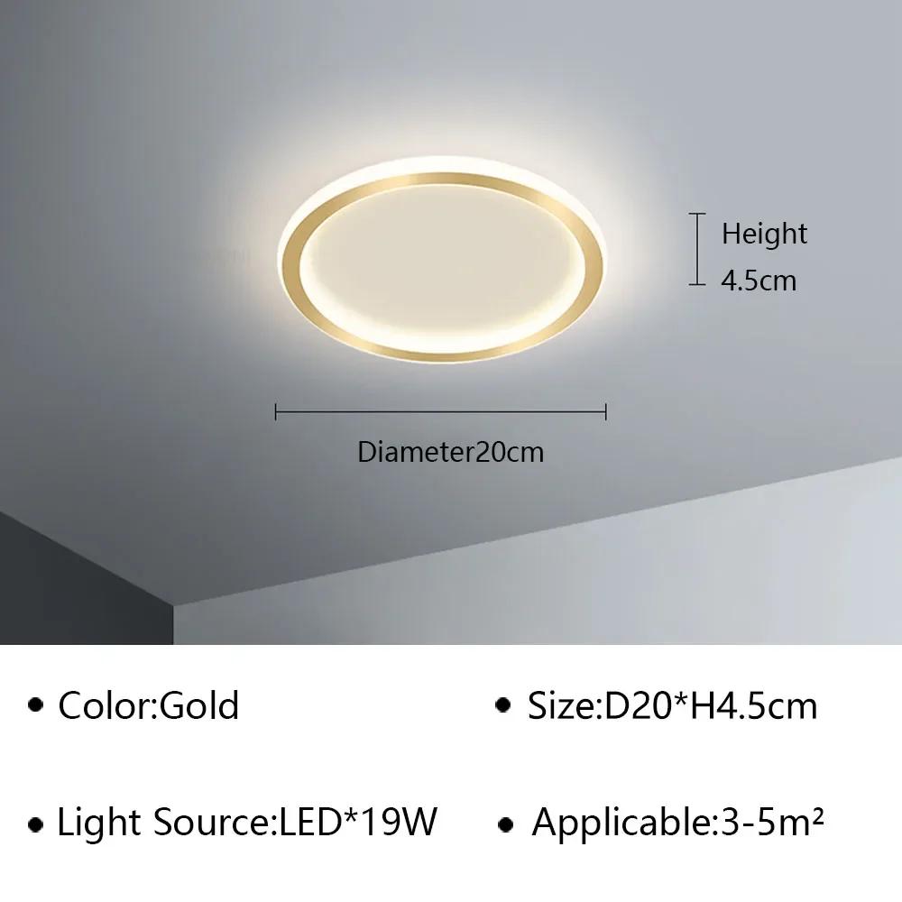 Современный светодиодный потолочный светильник для гостиной, столовой, прохода, гардеробной, балкона, спальни, потолочная люстра, внутреннее декоративное освещение