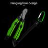 Fishing Crimping Pliers with 250 Crimp Sleeves Anti-slip Ergonomic Handle Tube Wire Rope Crimping Tools Swager Crimper Outdoor Fishing Accessories