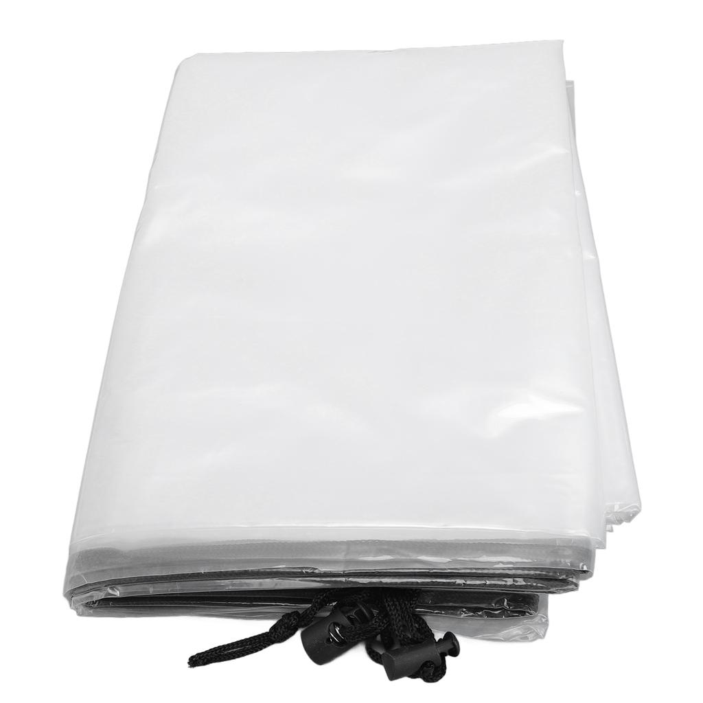 Зимний пленочный чехол для растений, дождестойкий, предотвращающий замерзание, прозрачный полиэтиленовый мешок-укрытие для растений для улицы