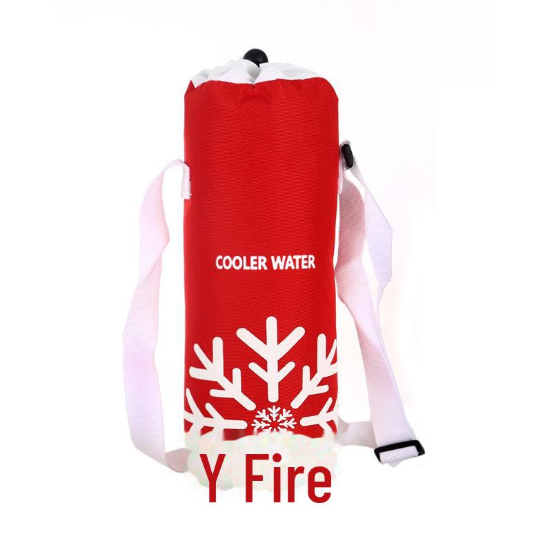 Сумка через плечо для термоса и бутылки из ткани Оксфорд