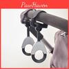 Universal Plastic Stroller Hooks For Baby Carriages Durable 3kg Hold Travel Accessories 2 Pack Modern Design
