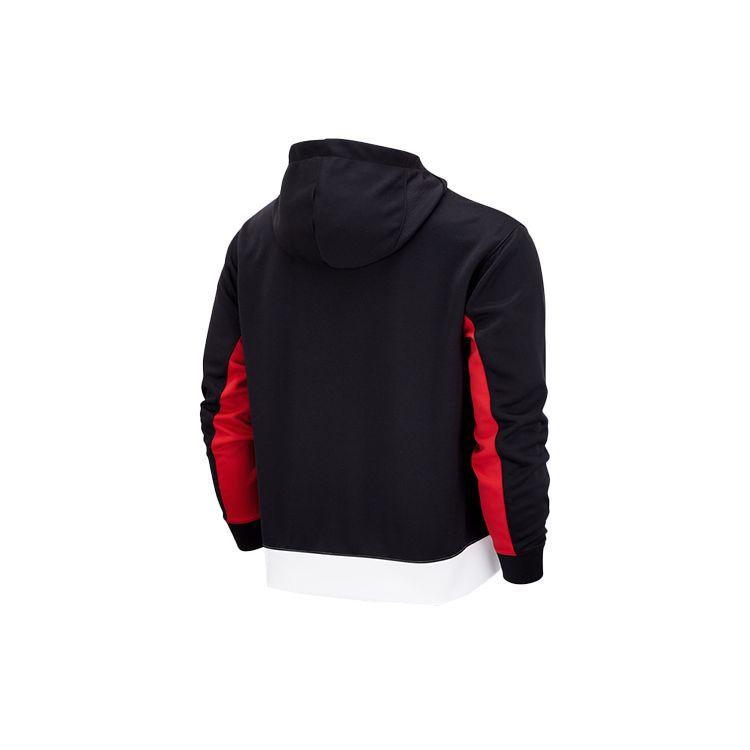 Nike Мужская вязаная толстовка с цветными блоками, красный DH9727-011