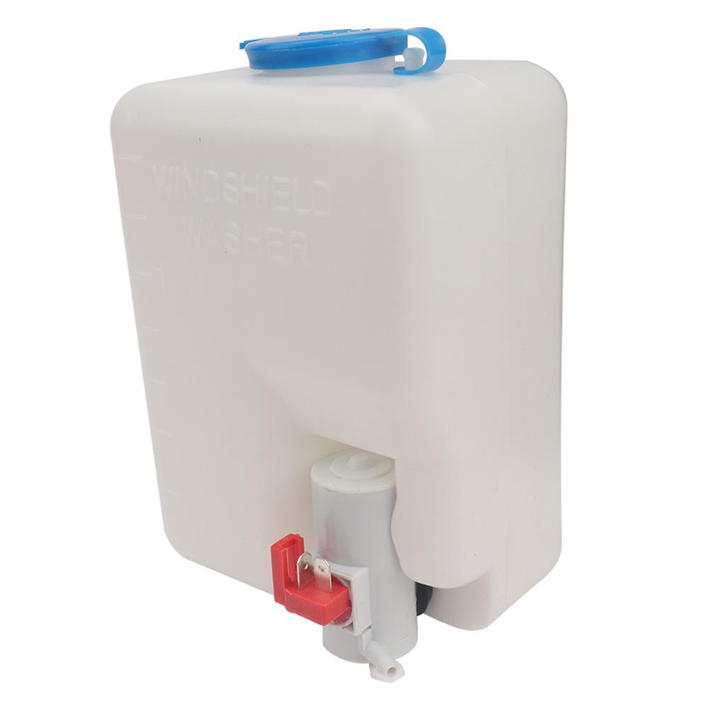 Комплект бачка омывателя ветрового стекла автомобиля 1,5 л 12 В Универсальный бачок омывателя лобового стекла Насос Бачок Система стеклоочистителя Набор инструментов для очистки