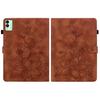 Чехол для TECNO Megapad 11 с оттиском лилии, слотами для карт, кожаная обложка для планшета