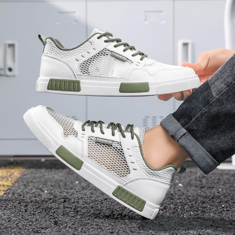 Men’s Sports Shoes Comfort Casual Skate Board Shoes Plus Size Running Sneakers Shoes for Students Over Sized