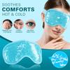 Gel Eye Mask Cold Pack Warm  Heat Ice Cool Compress Soothing Tired Eyes Pad
