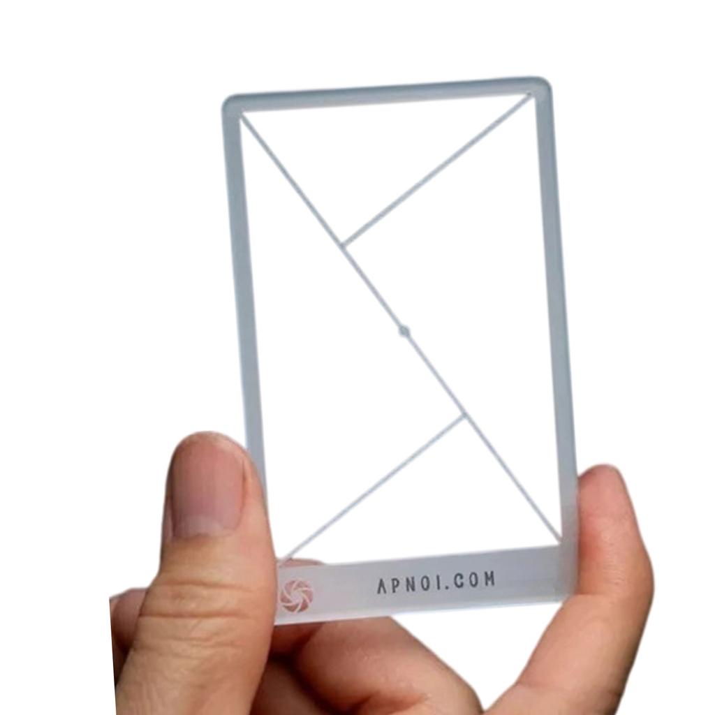 Golden Triangle/Fibonacci Composition Tool View Finder/Viewer Composition Tool Rule of Thirds Composition Viewer Finder