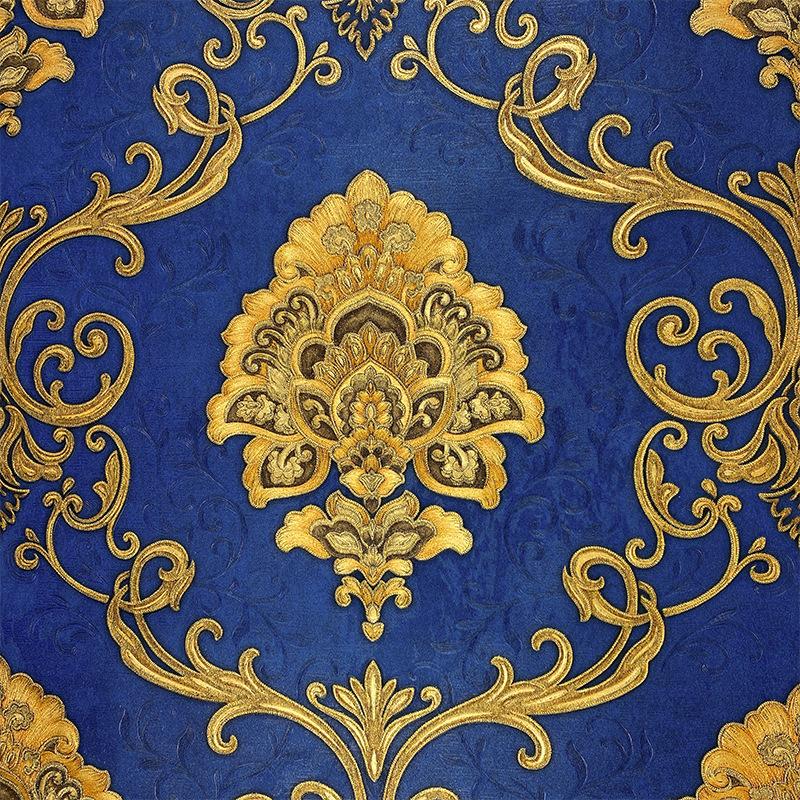 9 Стиль Роскошные 3D Дамаск Виниловые Обои Спальня Гостиная Красные Цветочные Обои Рулон Ktv