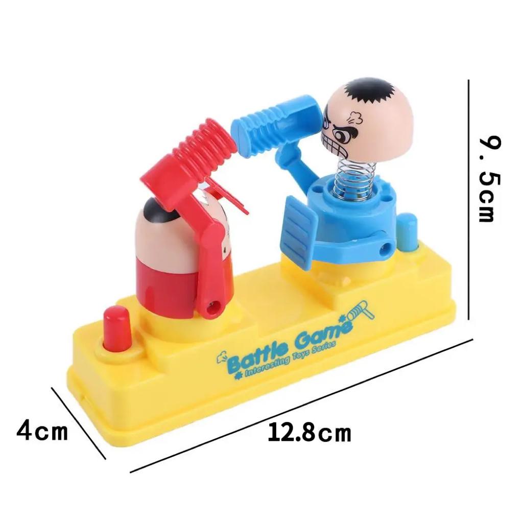 Mini Hot Funny Practical Joke Fight Battle Red and Blue Attack and Defense Antistress Toy Prank Interaction Table Game Toys Gift