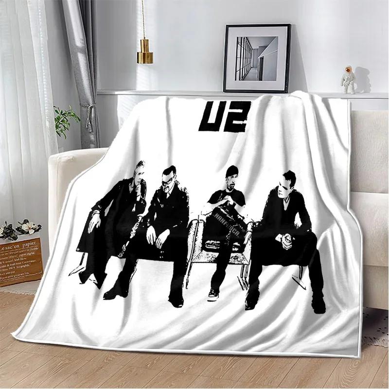 U2 Rock Bang Bono одеяло с 3D принтом, мягкое одеяло для дома, спальни, кровати, дивана, пикника, путешествий, офиса, отдыха, одеяло, детское одеяло
