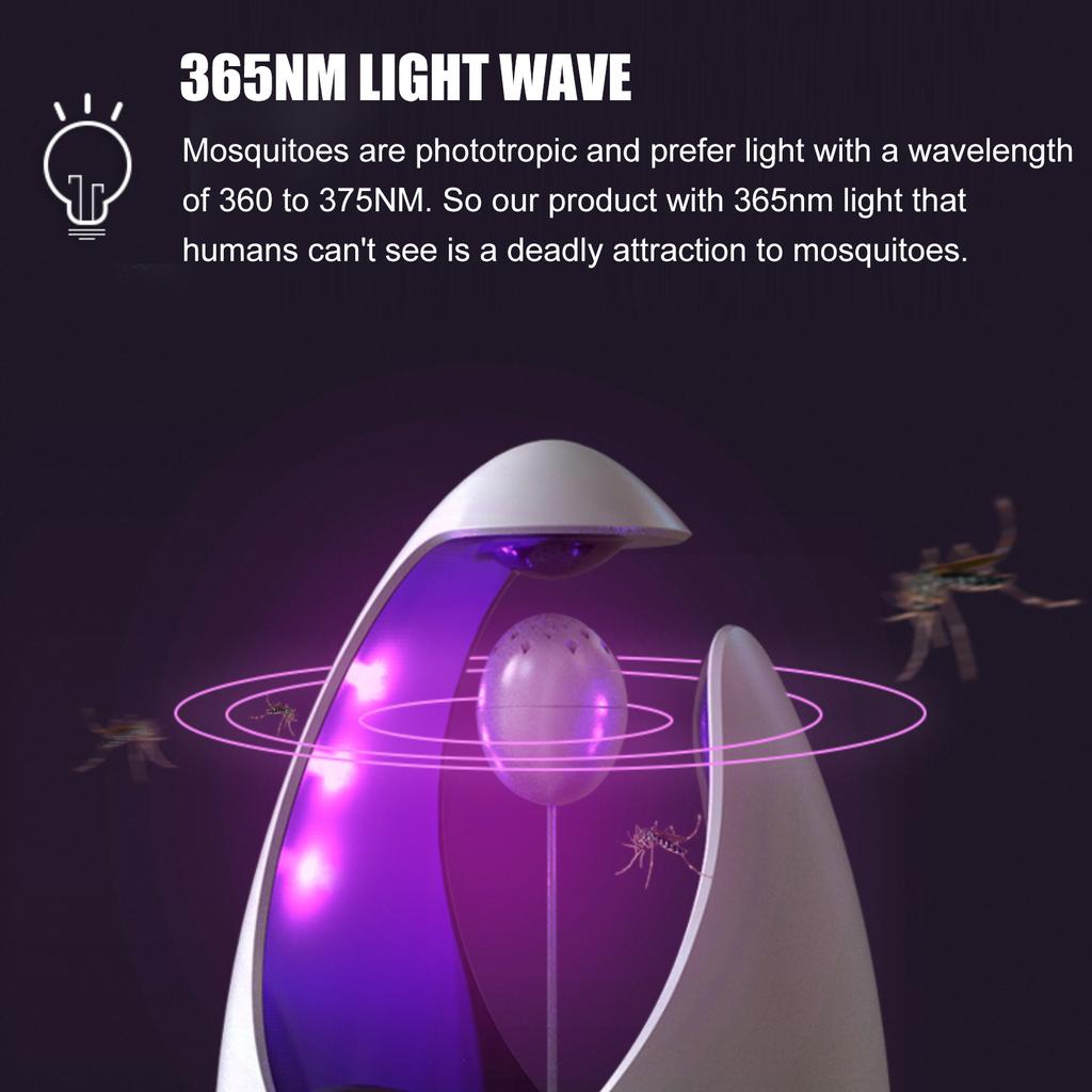 Крытая ловушка для мух, ловушка и убийца комаров с мощным всасывающим вентилятором, электрическая ловушка для москитных убийц