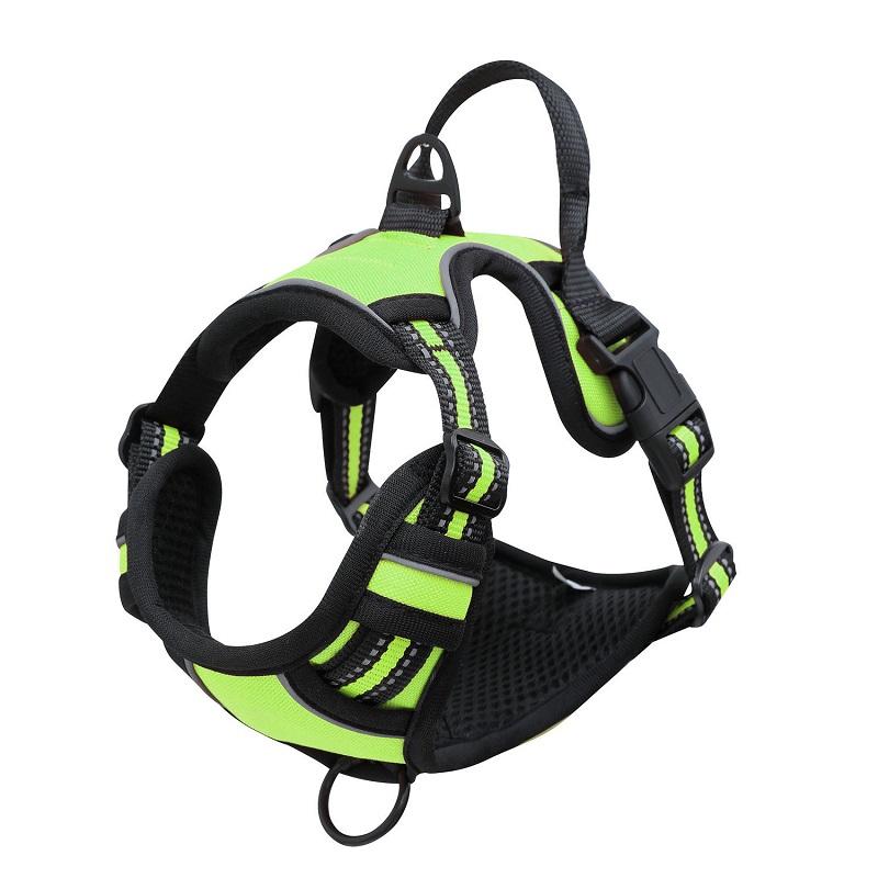 No Pull Dog Harness Large Dog Harnesses Heavy Duty Reflective Easy Control Handle for Large Dog Walking Medium Dogs Pet Supplies