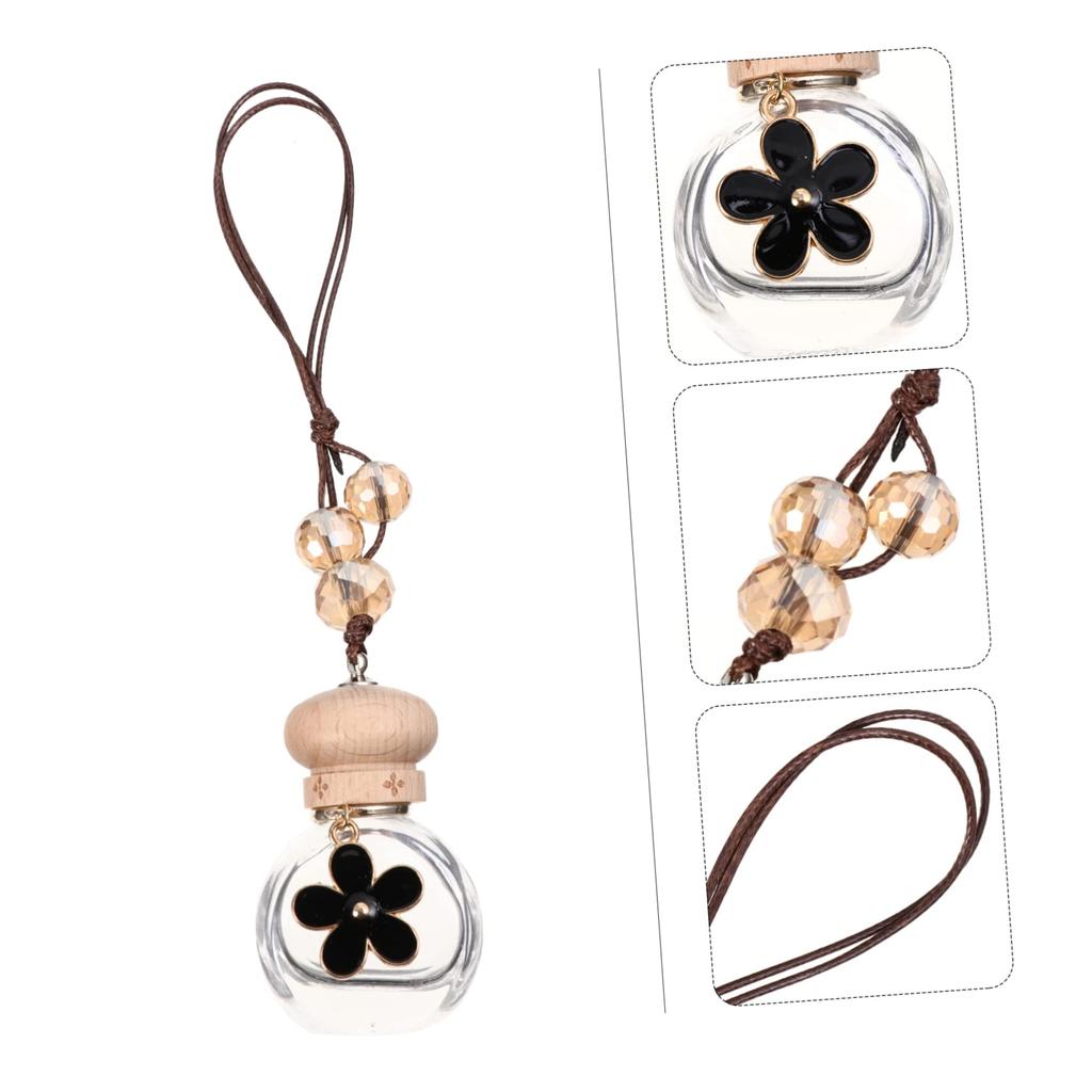 LIFKOME 1Pc Pendant Glass Pendant Glass Car Interior Interior Rear View Mirror Pendant Car