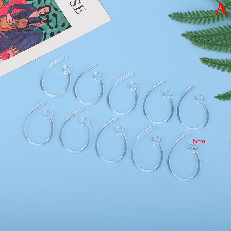 10Pcs Replacement Ear Hooks For Bluetooth Headsets Wireless Earpieces Ear Piece
