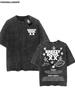 Chris Brown Tag Tshirt Breezy Bowl XX Tour  Oversized T shirt Washed Vintage  Cotton Hiphop Streetwear CB