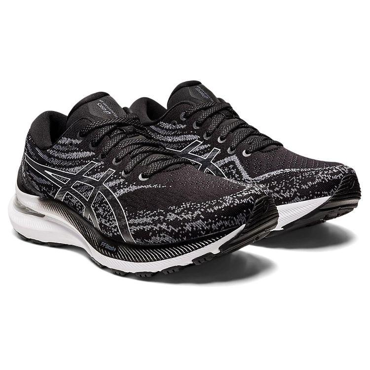 Asics Женские кроссовки Gel Kayano 29 D Wide Black White 1012B297-002