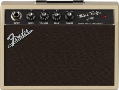 Fender Mini '65 Twin Amp, Блонд Черный