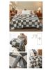 Doudou Coral Velvet Sofa and Bed Blanket