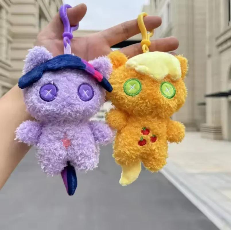 Мой маленький пони Милый аниме Плюшевый Сумеречная Искорка Флаттершай Пинки Пай Брелок-подвеска для рюкзака Украшение для сумки Игрушка Подарок для девочки