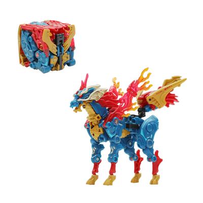 BEASTBOX 52TOYS MEGABOX КИРИН Трансформирующийся Куб в Высокоартикулированную Экшн-фигурку Трансформируется из Механического Зверя в Без Батареек Идеальный Подарок для и