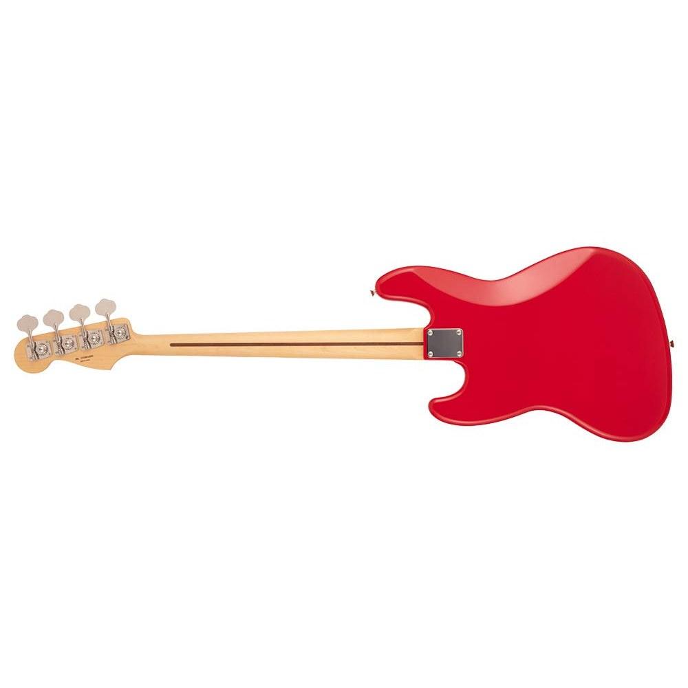Сделан в Японии Гибрид II Jazz Bass, Накладка на гриф из палисандра, Электробас Modena Red