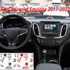 Для Chevrolet Equinox 2017- Накладка на руль из углеродного волокна Панель управления мультимедиа CD консоли Наклейка на интерьер автомобиля