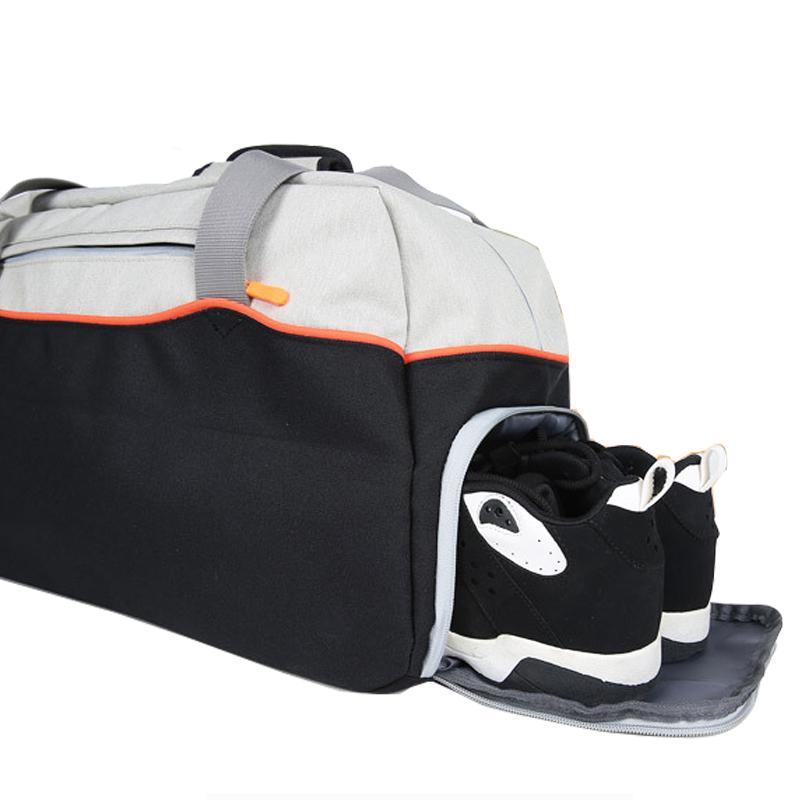 Спортивный тренажерный зал, тренировочный топ, парусиновая сумка для путешествий, фитнеса, йоги с карманом для обуви, водонепроницаемая сумка через плечо