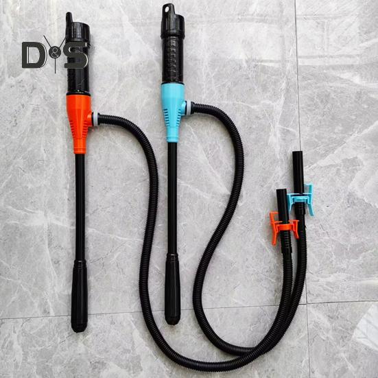 Аккумуляторный газовый насос, насос для перекачки жидкости, эффективный топливный сифонный насос для дизельного топлива/воды, форсунка для управления расходом, насос для бака объемом 3-5 галлонов