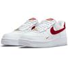 Nike Air Force 1 Essential Low Белые красные женские кроссовки CZ0270-104