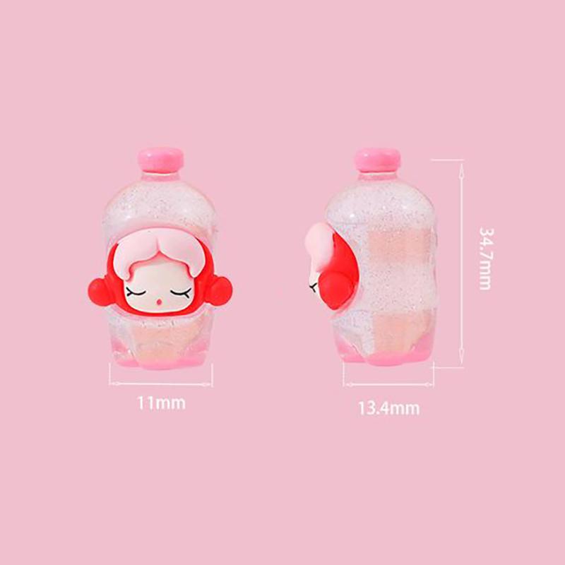 1 шт. чашка для питья Labubu, микро-ландшафтная фигурка, украшение для помещения, миниатюрная статуэтка, горшечные мини-садовые аксессуары