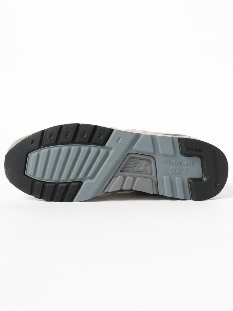 Beams New Balance U997 GY Canvas Size Men's Shoes, Gray, 26.5 (11313924424)